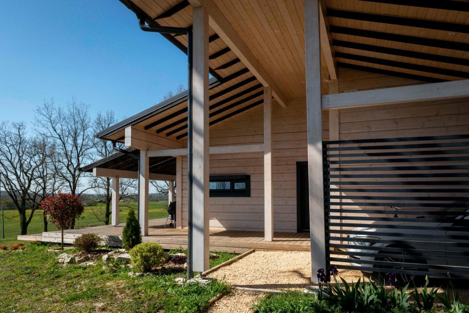 Maison Ecologique De Qualite Superieure Monflanquin Extérieur photo